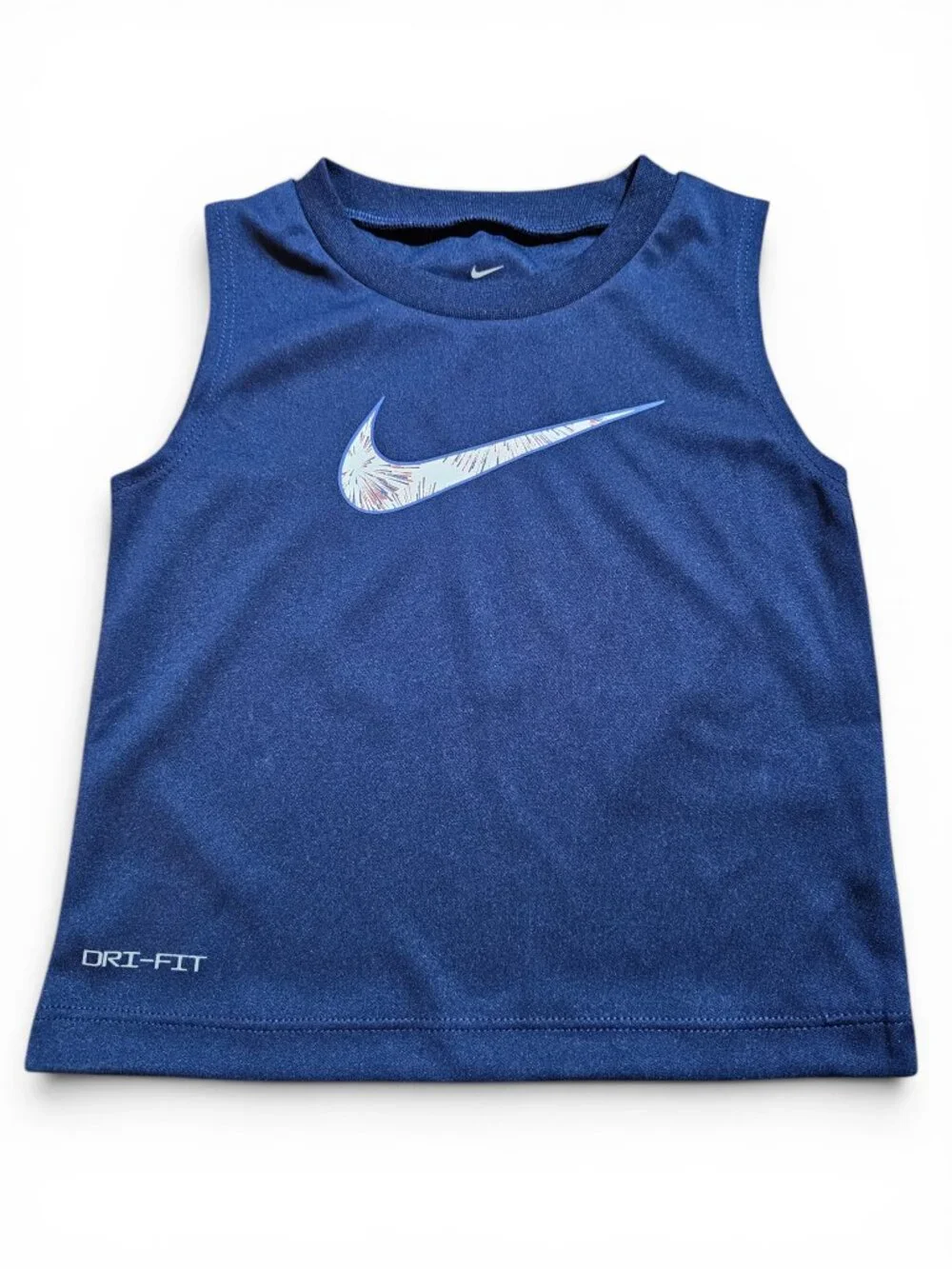 Nike Dri-FIT Boys 18M Tank Shorts Outfit Set Lot of 2 - Picture 2 of 16